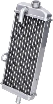 Image de Radiateur aluminium argent pour Yamaha DT 50 R, MBK X-Limit 50 Enduro, SM, Malaguti XSM 50