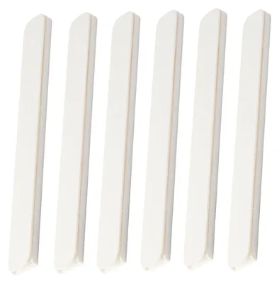 Immagine prodotto di 8 guide scorrevoli autoadesive - binari in plastica da 264 mm per mobili