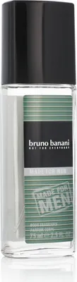 Produktbild von Bruno Banani Made for Man Deodorants mit Zerstäuber für Herren 75 ml