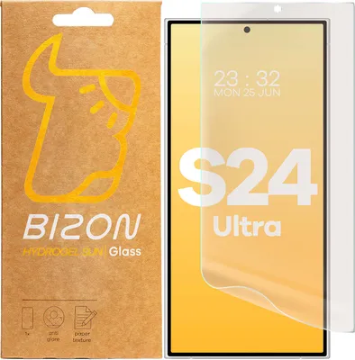 Produktbild von Bizon Glass Film Sun Mattfolie für Galaxy S24 Ultra, 2 Stück