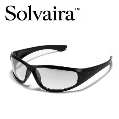 Produktbild von Solvaira™ Futuristische Sonnenbrille Schwarz, UV400 Schutz, stylische Sommerbrille für Damen & Herren