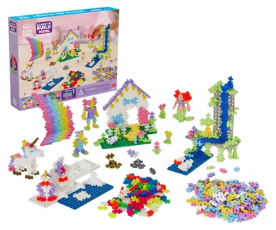 Image de Plus-Plus : Apprenez à construire des créations pastel - 1200 pièces.