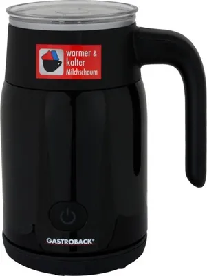 Produktbild von Gastroback 42326 Latte Magic Milchschäumer Schwarz