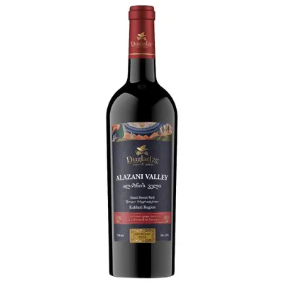 Produktbild von Dugladze Alazani Valley Georgischer Rotwein Lieblich 0.75L