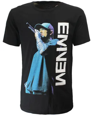 Produktbild von Eminem On The Mic T-Shirt – offizielles Merchandise - XL