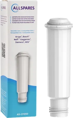 Produktbild von AllSpares Wasserfilter geeignet für u.a. Krups Espressomaschinen Ersatzfilter für Krups F088 und Bosch / Siemens TCZ6003 / TZ60003