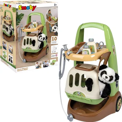 Produktbild von Smoby Tierarzt-Trolley mit Panda