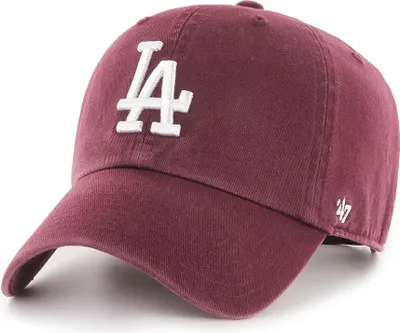 Image de 47 Brand Casquette ajustable - CLEAN UP LA Dodgers maroon