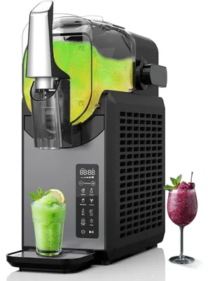 Productafbeelding van Slush machine met snelle koeling technologie, 2.6 liter capaciteit en automatische reiniging