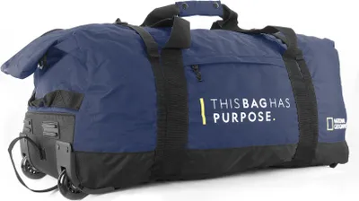 Produktbild von Rollentasche Reisetasche Faltbare 59 cm 50 li 1,1 kg Blau Navy Nat Geo Bowatex