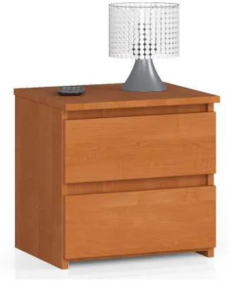Produktbild von Nachttisch | Nachtschrank | 40 cm breit, zwei Schubladen