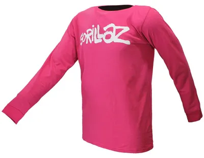 Produktbild von Gorillaz Papazu Rosa Langarm-T-Shirt - L