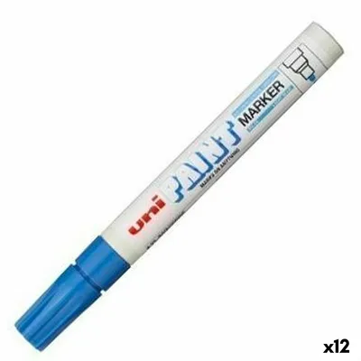 Produktbild von Uni-Ball PX-20, Blau, Blau, Weiß, Medium, Bullet, Multi