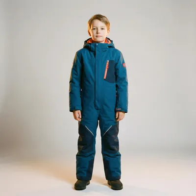 Produktbild von Trollkids 639-102 Kinder-Overall in Dunkelblau für Schnee