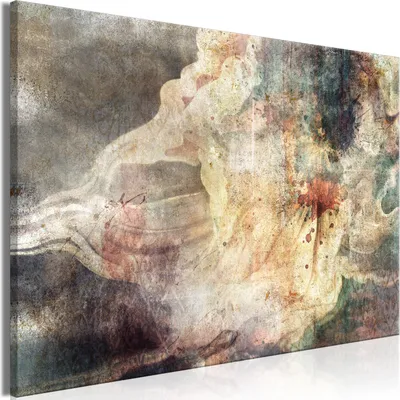Produktbild von Italienischer Leinwand Leinwandbild - Wild Dance in the Fog (1 Part) Wide 120x80 cm Abstrakt a-C-0187-b-a