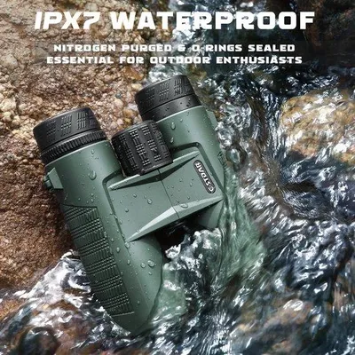 Productafbeelding van Famanu Compacte, waterdichte, tactische verrekijkers - 10x42