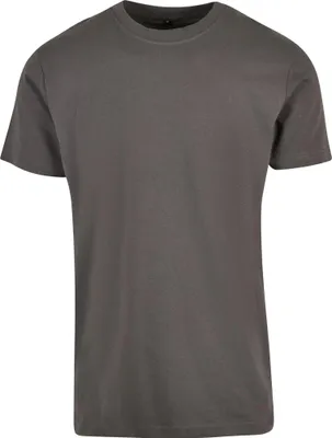 Produktbild von Build Your Brand BY004 | Round Neck Herren T-Shirt - Farbe: Dark Shadow - Größe: XS