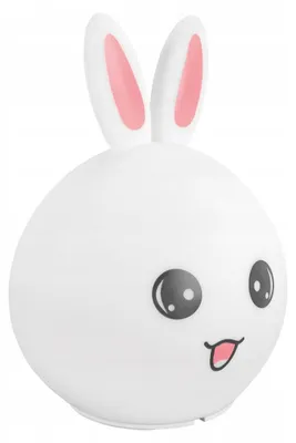 Produktbild von IDEUS Kinder Nachtlicht Hase Berührungssensor LED USB-C