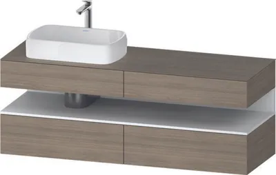 Produktbild von Duravit QA4777018350010 QTG KWTU WH Ek. 1600x550x600 Ei Tra