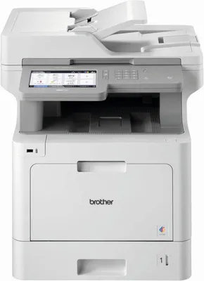Zdjęcie produktu dla Kolorowa laserowa drukarka wielofunkcyjna 4w1 Brother MFC-L9570CDW, biały/szary