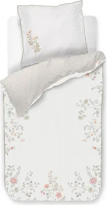Produktbild von Pip Studio Bettwäsche-Garnitur Campo de Flores Farbe Off-white Größe 200x200+2x80x80