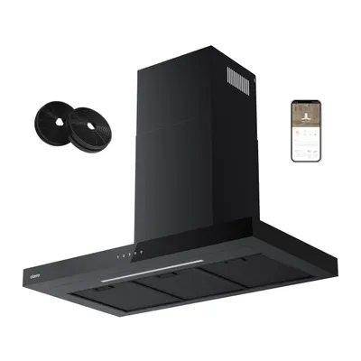 Productafbeelding van CIARRA Wandafzuigkap 90cm, A+++, 709 m³/h, Afzuigkap met WiFi + App & Touchbediening, Boostfunctie VMB9102