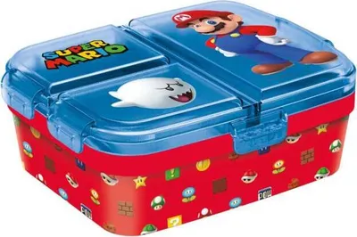 Image de Boîte à pain Super Mario à plusieurs compartiments