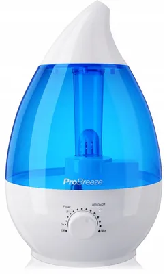Zdjęcie produktu dla Nawilżacz Powietrza Probreeze Ultradźwiękowy Z Podświetleniem Led Biały