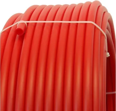 Produktbild von Kunststoffrohr aus HDPE-16mm, ROT, Meterware