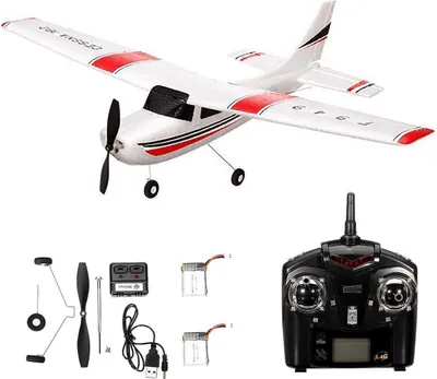 Produktbild von efaso WL Toys F949 Cessna 182 3 Kanal Flugzeug + Zusatzakku