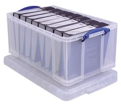 Zdjęcie produktu dla Pudełko do przechowywania Really Useful Box 64 l, 71 x 31 x 44 cm (szer. x wys. x gł.) – format A4