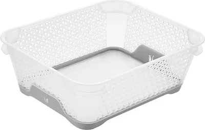 Zdjęcie produktu dla keeeper 1036913000000 keeeper kosz do sztaplowania "jonas", DIN A6, PP, nordic-grey