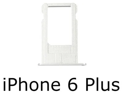 Produktbild von Für iPhone 6 Plus SIM-Fach Silber