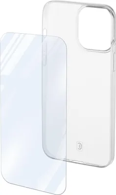 Produktbild von Cellularline Protection Kit iPhone 15 Clear