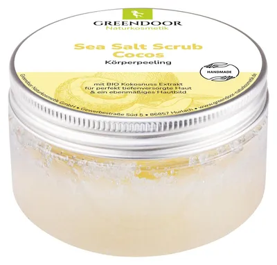 Produktbild von GREENDOOR Sea Salt Scrub Cocos