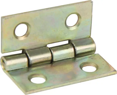 Obrázek produktu pro 10x Scharniere gelb verzinkt 30 x 29 x 1,0 mm