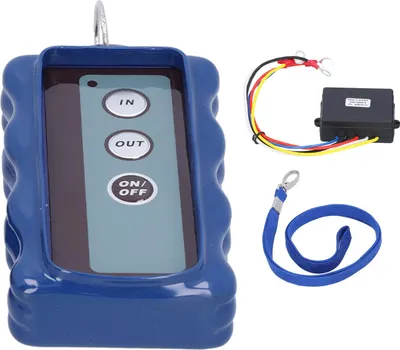 Zdjęcie produktu dla Bezprzewodowy zestaw zdalnego sterowania wyciągarką Przełącznik elektryczny Uniwersalny do Jeepów ATV SUV Truck 12V 434MHz