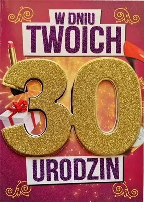 Obrázok produktu pre Darčeková karta k 30. narodeninám pre ženy – YEKU