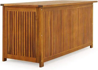 Produktbild von Famanu Aufbewahrungsbox 115 cm aus Akazienholz - braun