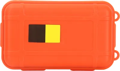 Immagine prodotto di Contenitore impermeabile per esterni, antiurto, per il campeggio, la pesca e la sopravvivenza, (piccolo, arancione)