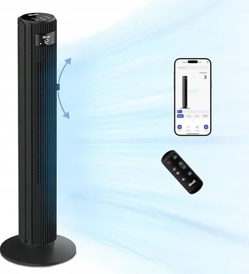 Immagine prodotto di Ventilatore da pavimento Levoit Smart LTF-F361-AEU da 39 W, NERO