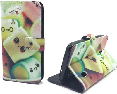 Produktbild von Handyhülle Tasche für Handy Huawei Y625 Schriftzug Marshmallows