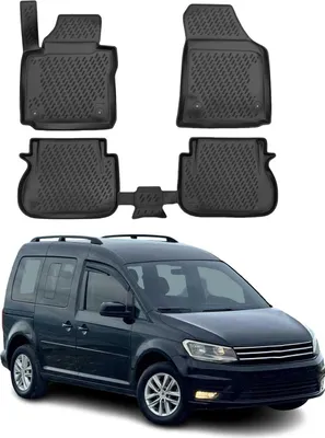 Image de 2015-2020 Tapis de sol VW Caddy TPE noir 4 pièces