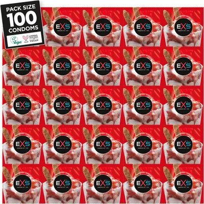 Immagine prodotto di EXS Fragola - Preservativi - 100 pezzi