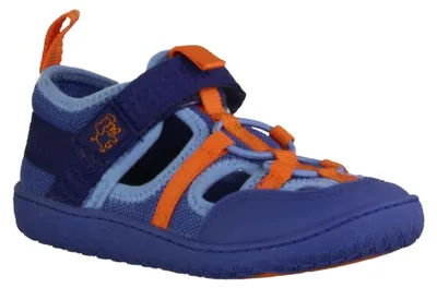 Produktbild von Affenzahn Vegan Roughy 0163630119 Elephant Sandale, Mädchen, Textil, Blau, Vegan - Kinderschuhe Teens Mädchen Gr. 25 - 42, Blau