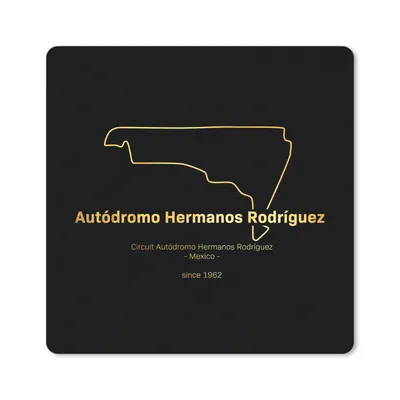 Produktbild von MuchoWow® Mauspad Mousepad Mexiko - Rennstrecke - Formel 1 20x20 cm - Mousepads - Maus Mat - Pad - Mausunterlage - Desk Mat - Bureauartikeln