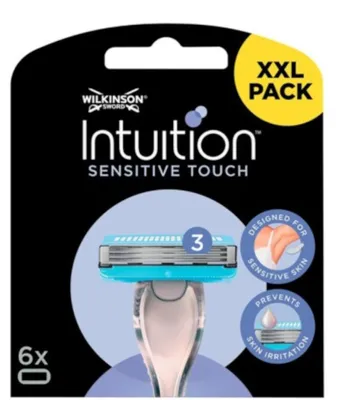 Image de Lames de rasoir Wilkinson Intuition Sensitive Touch, 6 lames