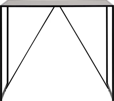 Produktbild von Bartable Dover 120x60cm - schwarz