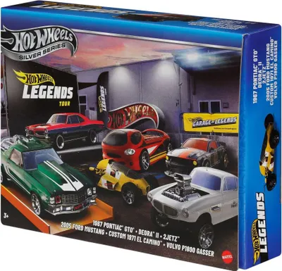 Produktbild von Hot Wheels JBY78, Fahrzeug-Set, 3 Jahr(e), Kunststoff, Metall, Mehrfarbig