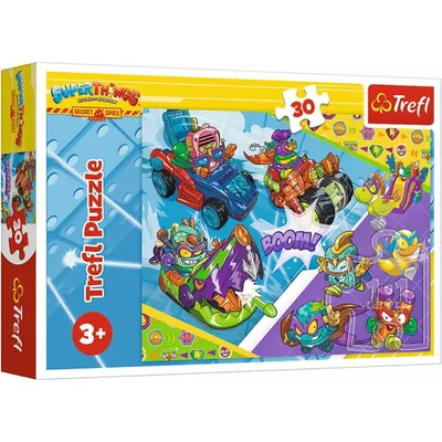 Obrázek produktu pro TREFL Puzzle Super věci: super špióni 30 dílků